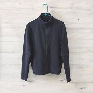 Lululemon Mens Sojourn Jacket Size M Full Zip Black First Release M4616S Stretch